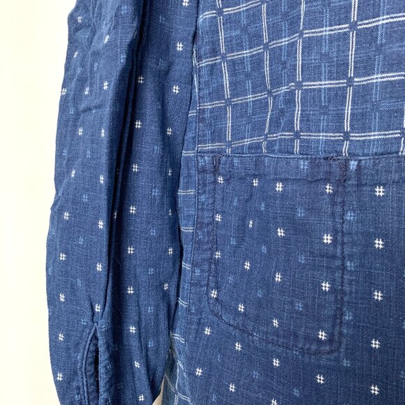 Roots Sashiko Pattern Top - Picture 2 of 8